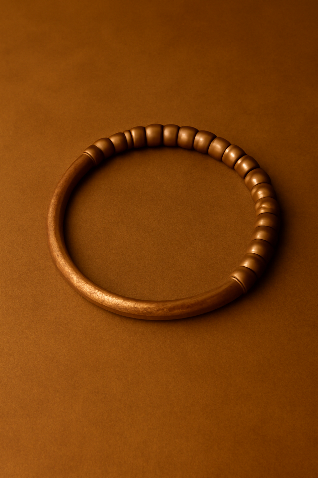 Hand-Hammered Pure Copper Bracelet - Retro Style, Unique Design for Timeless Elegance